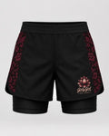 Grapple Like a Girl 2 in 1 Fight Shorts