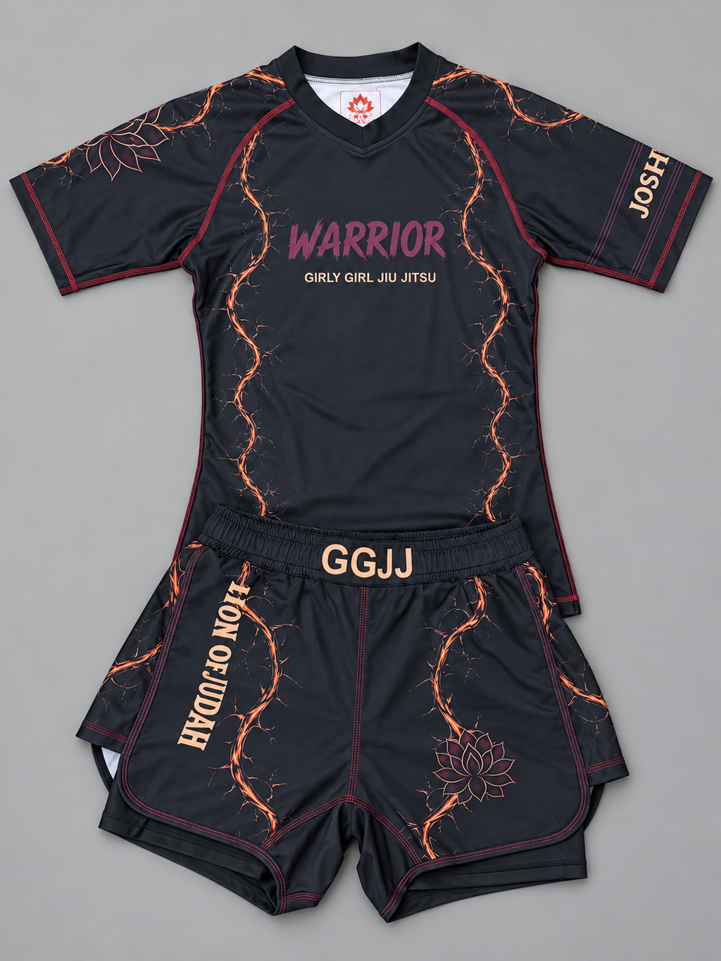 Warrior| Lion of Judah short sleeve rashguard
