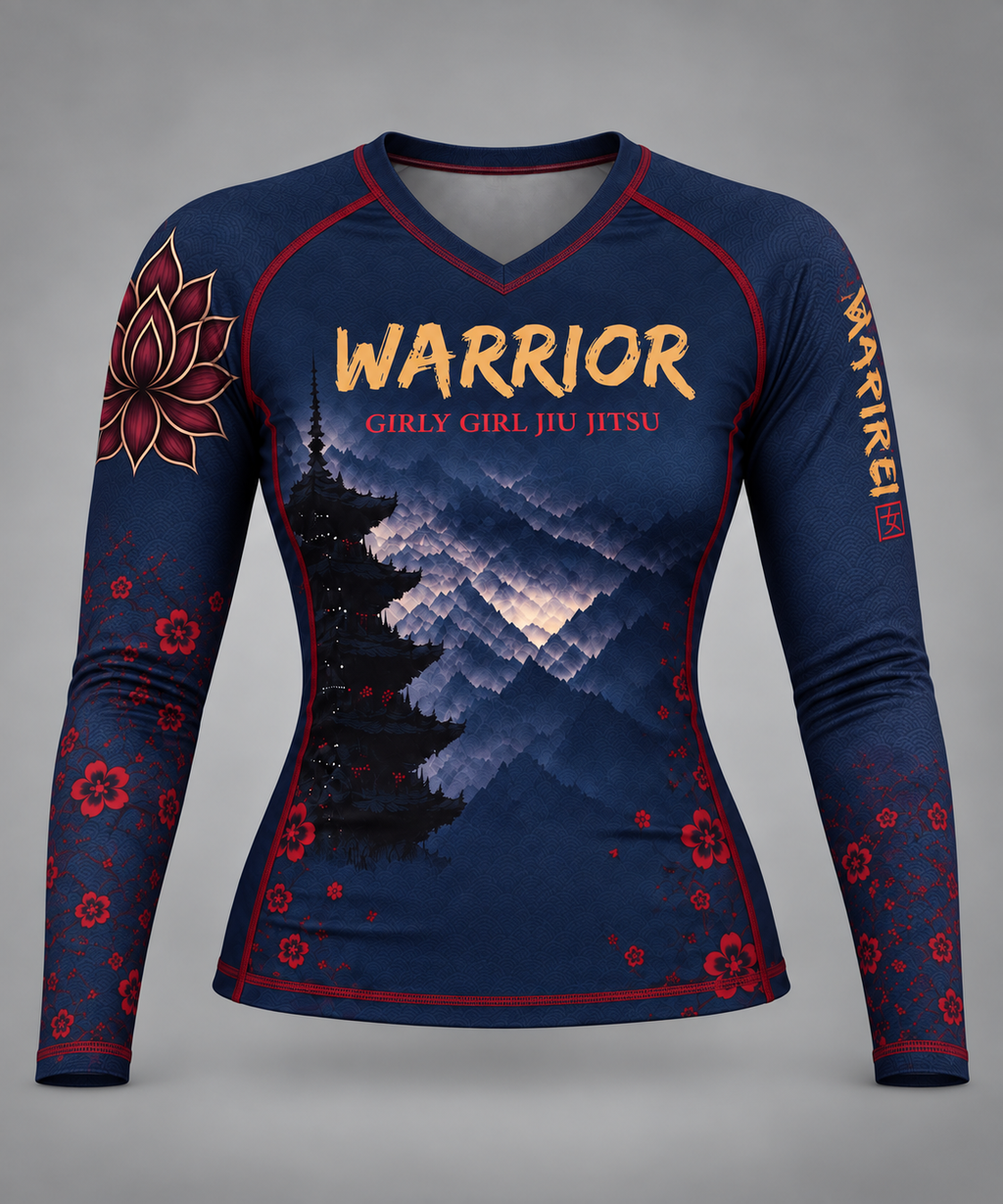 Warrior| Samurai Long Sleeve Rash Guard