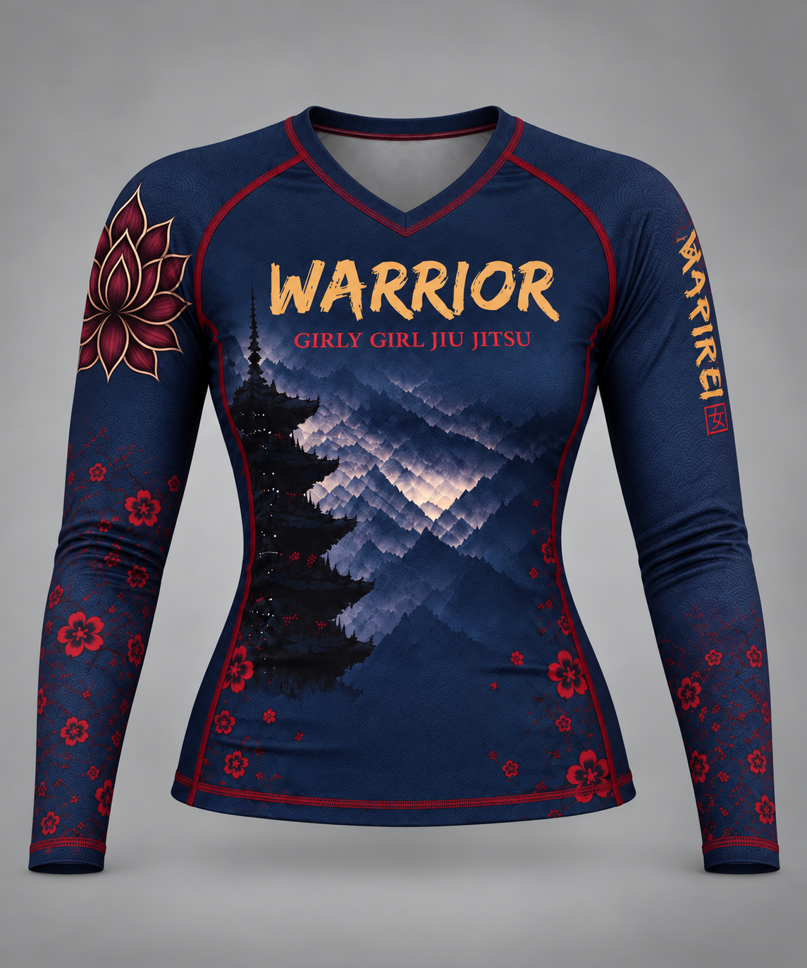 Warrior| Samurai Long Sleeve Rash Guard