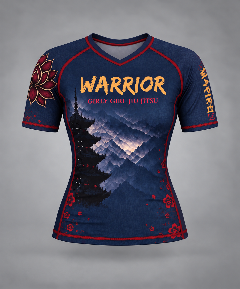 Warrior| Samurai Short Sleeve Rash Guard