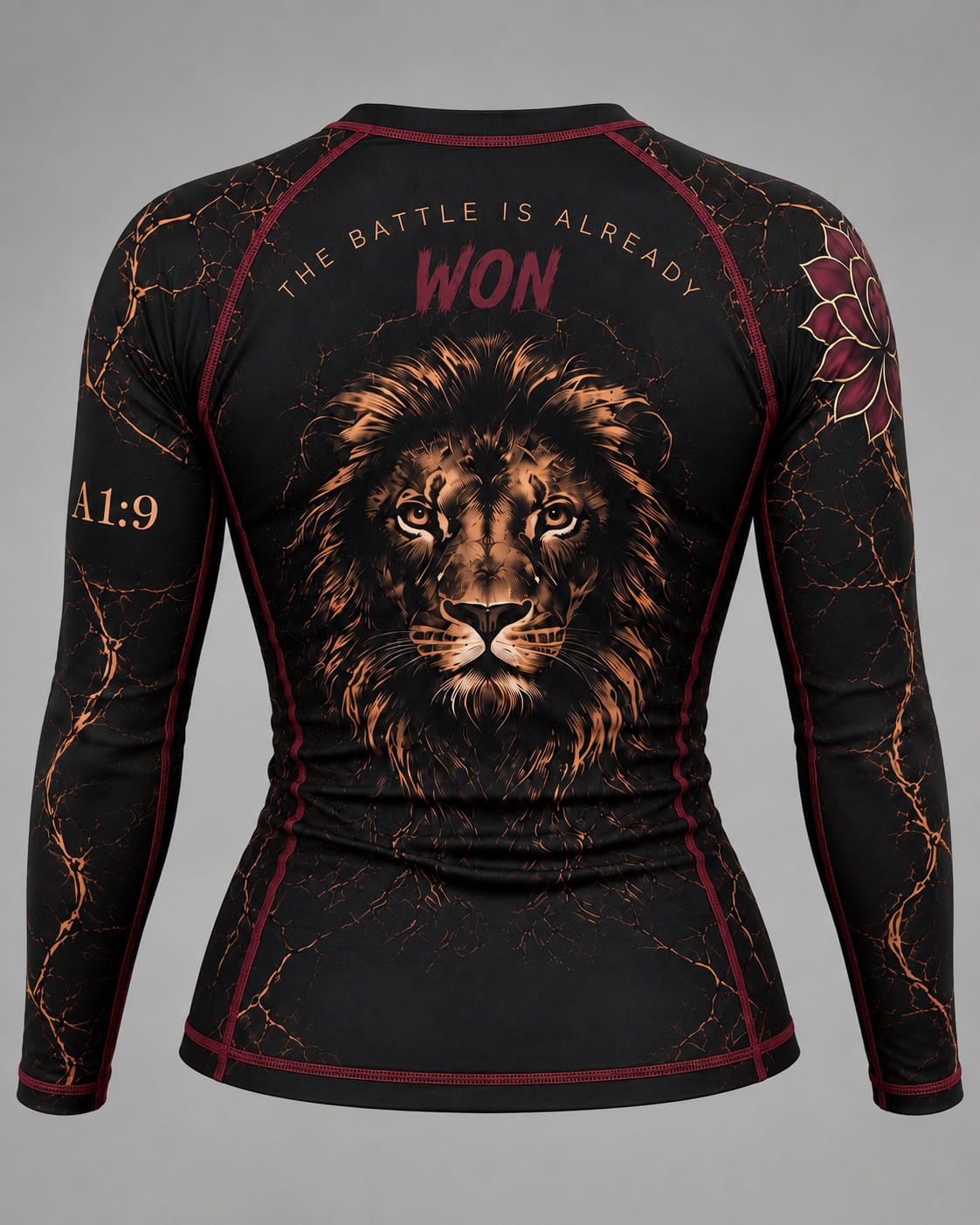 Warrior| Lion of Judah Long Sleeve Rash Guard