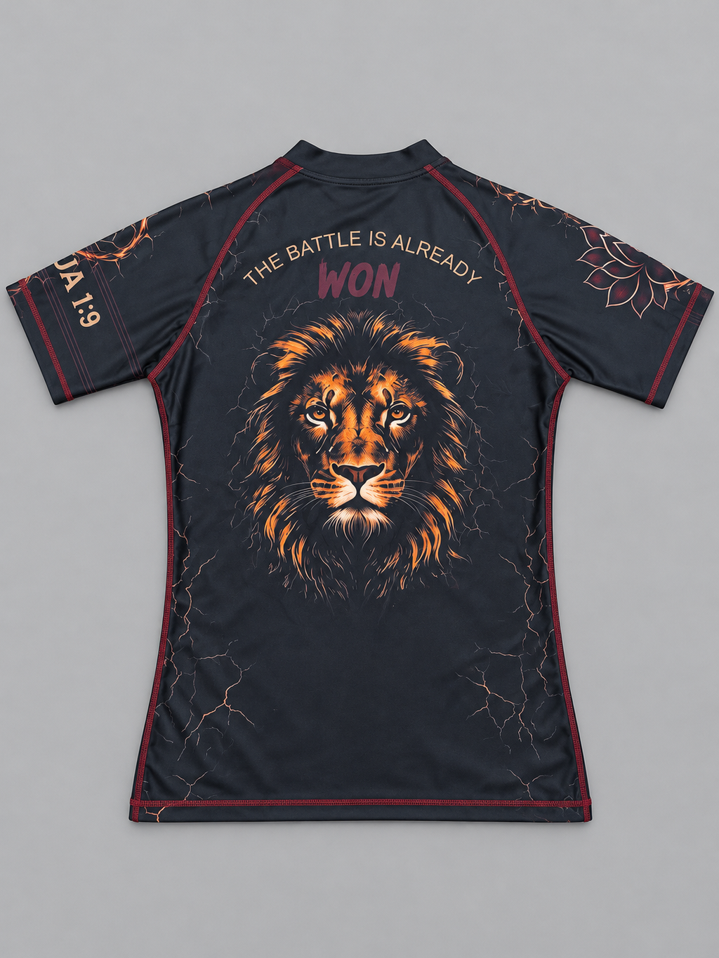Warrior| Lion of Judah short sleeve rashguard