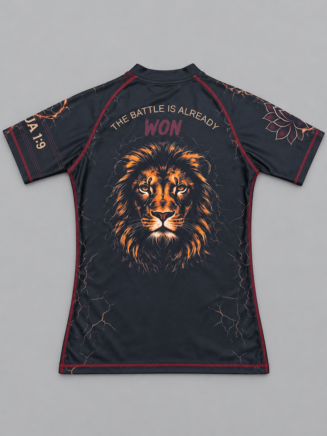Warrior| Lion of Judah short sleeve rashguard