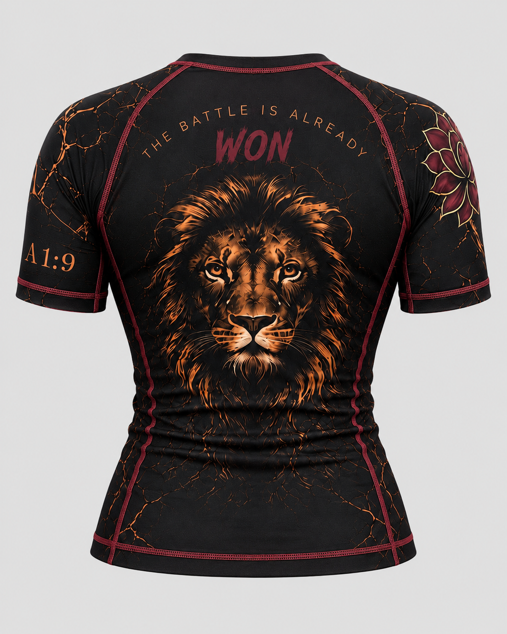 Warrior| Lion of Judah short sleeve rashguard