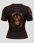 Warrior| Lion of Judah short sleeve rashguard