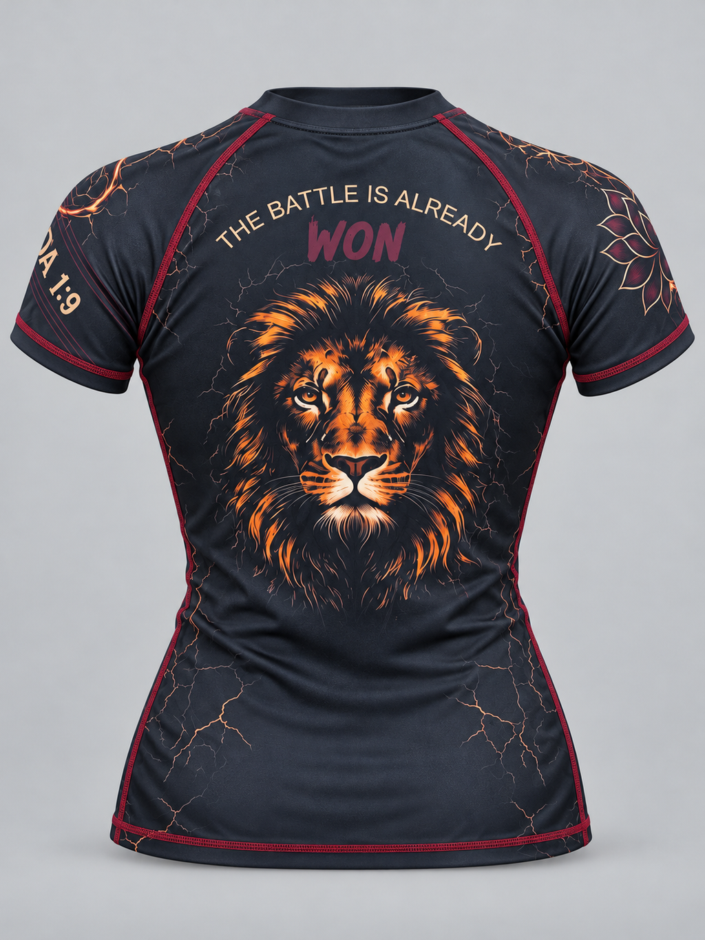 Warrior| Lion of Judah short sleeve rashguard