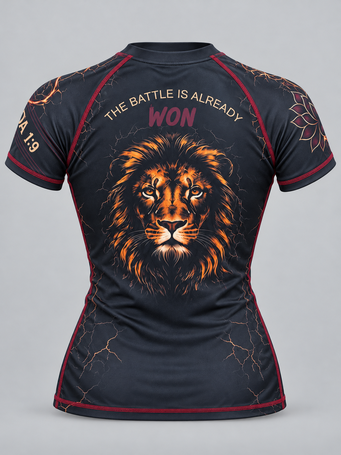 Warrior| Lion of Judah short sleeve rashguard