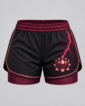 Fierce by Nature 2 in 1 Fight Shorts