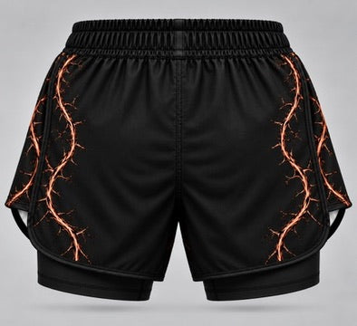 Warrior| Lion of Judah 2 in 1 Fight Shorts