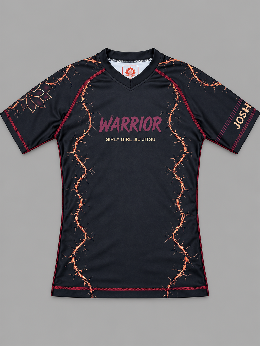 Warrior| Lion of Judah short sleeve rashguard