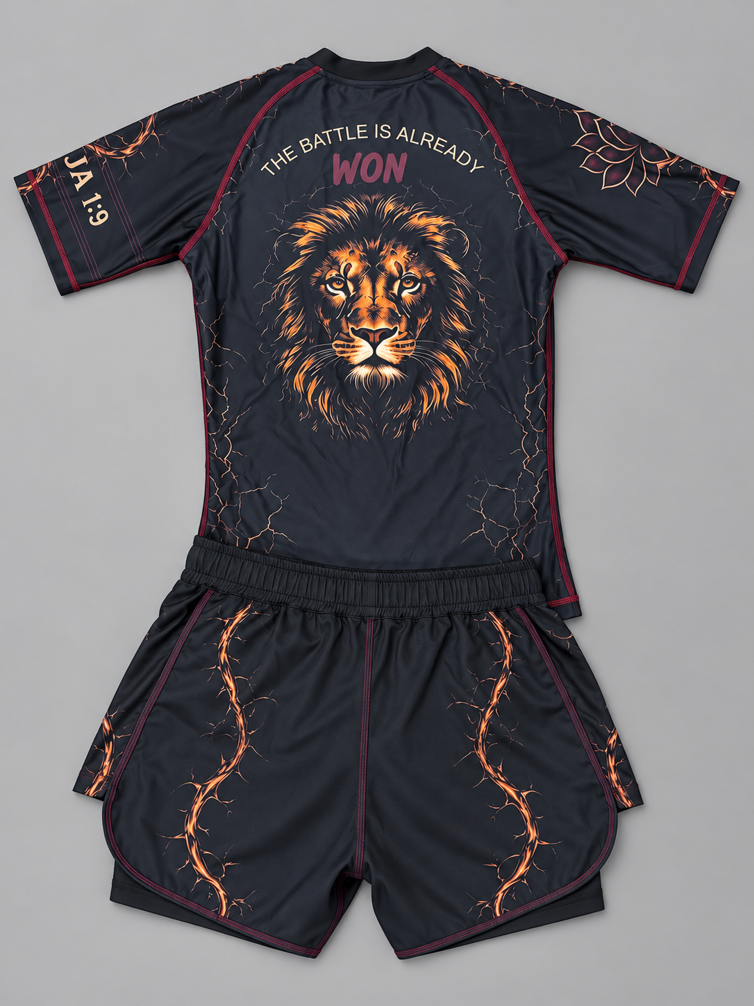 Warrior| Lion of Judah short sleeve rashguard