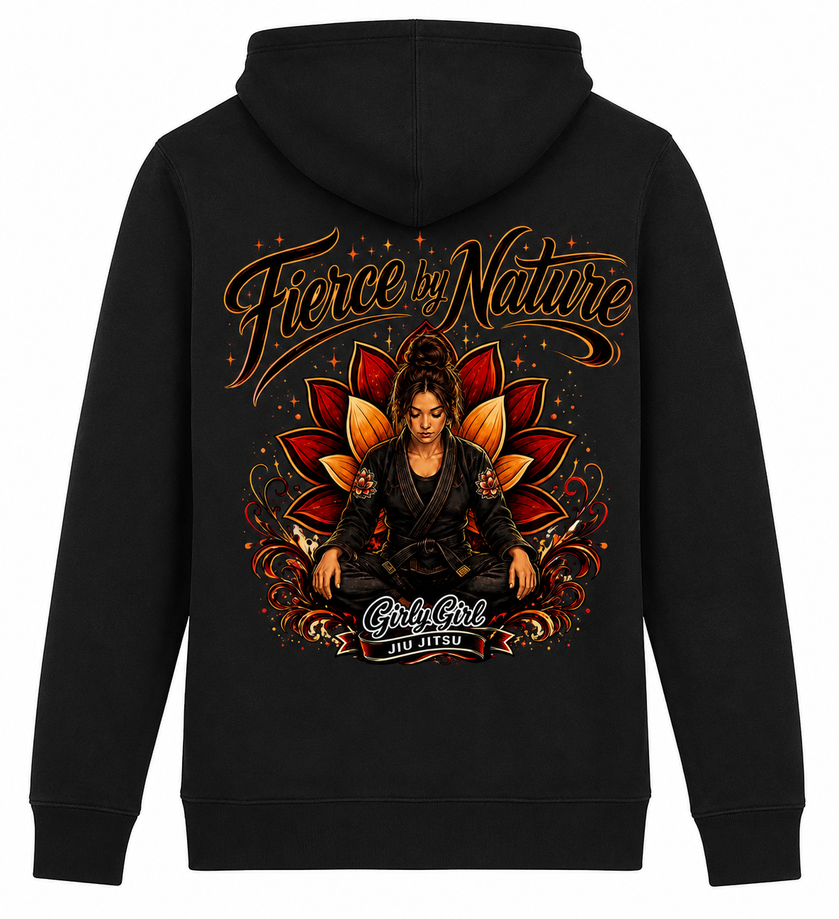 Fierce by Nature YOUTH sweatshirt BLACK