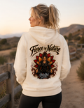 Fierce by Nature Hooded Sweatshirt- CREAM