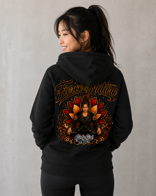 Fierce by Nature YOUTH sweatshirt BLACK