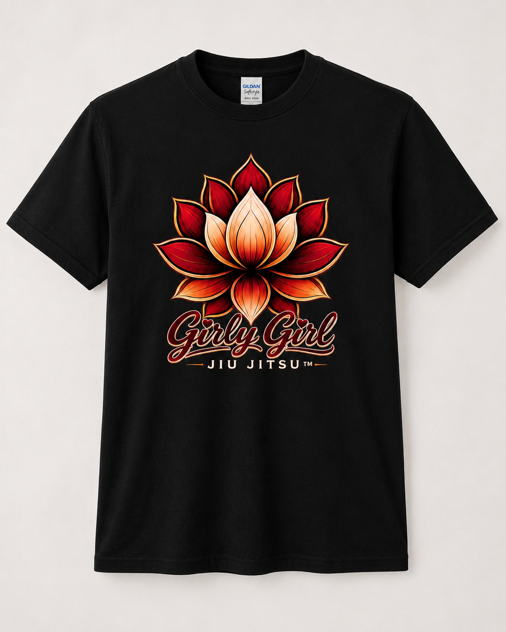 Girly Girl Logo Tee- BLACK