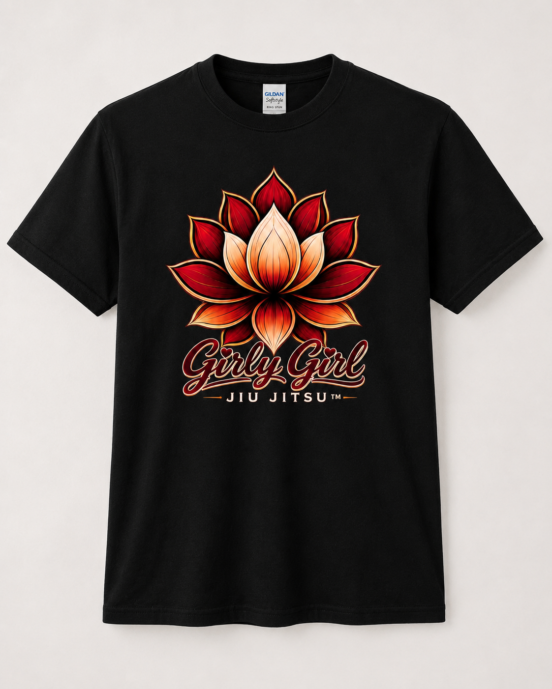 Girly Girl Logo Tee- BLACK