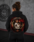 GRIT| Grapple Like A Girl Sweatshirt- BLACK