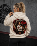 GRIT| Grapple Like A Girl Sweatshirt- CREAM
